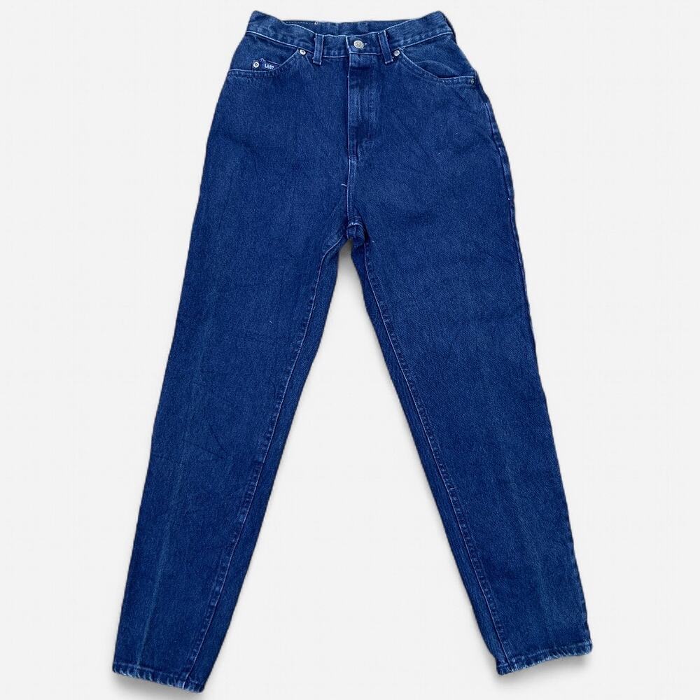 Lee Vintage 90s Dark Wash Tapered Ultra High Rise Jeans